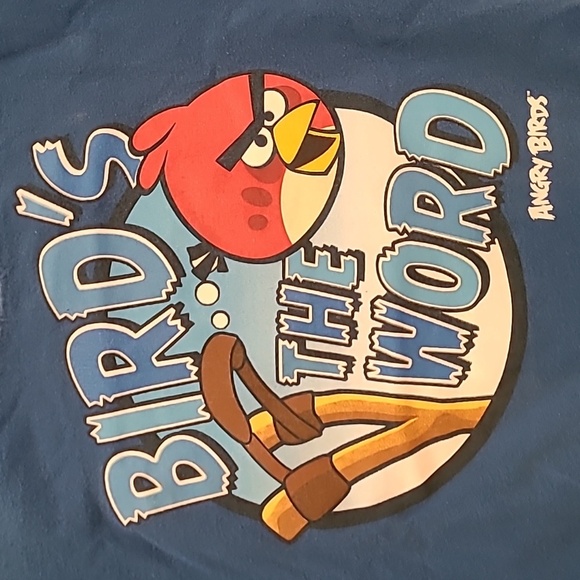 💥3for$12💥 Angry Birds boy's Tshirt size Large - Picture 2 of 4
